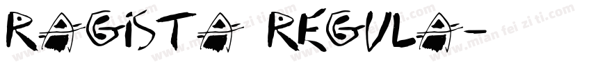 Ragista Regula字体转换